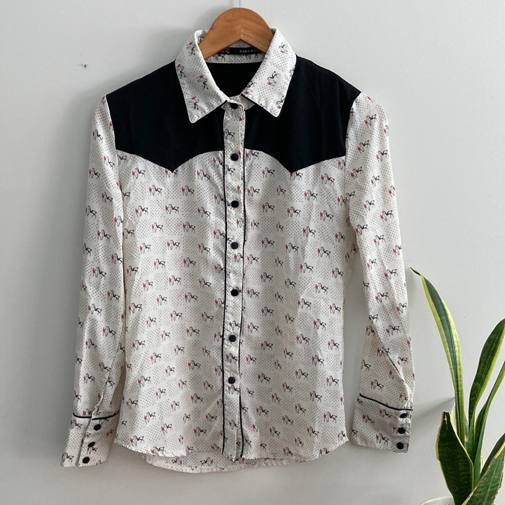 Zara, Western Equestrian Pattern, Size Small